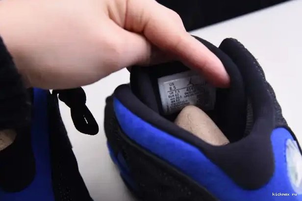 Rep Kickmax Jordan Retro 13 Black Hyper Royal 414571-040 0328